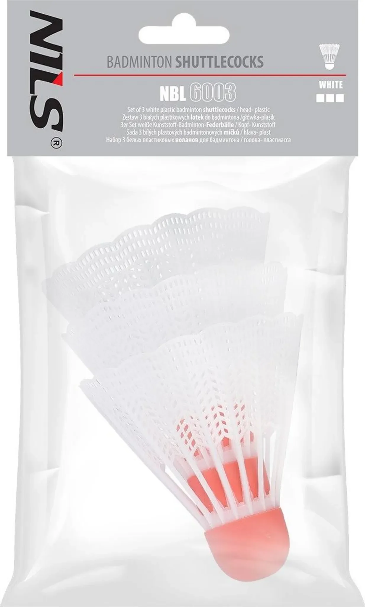 Badmintonbälle NILS NBL6003 – 3er-Pack